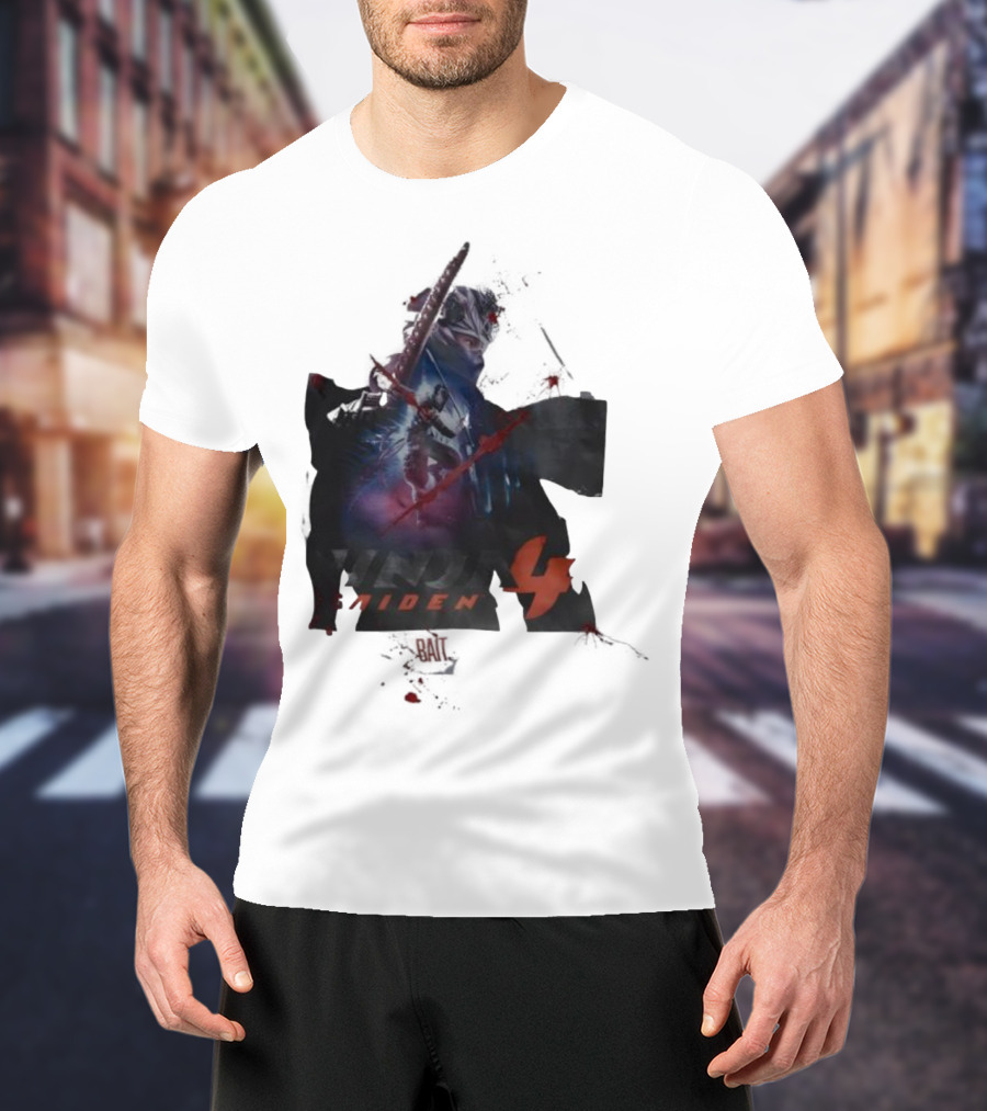 Ninja Gaiden 4 Bait Collaboration Warrior Sword Action T-Shirt