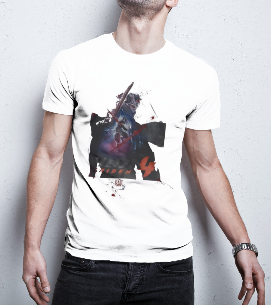 Ninja Gaiden 4 Bait Collaboration Warrior Sword Action T-Shirt