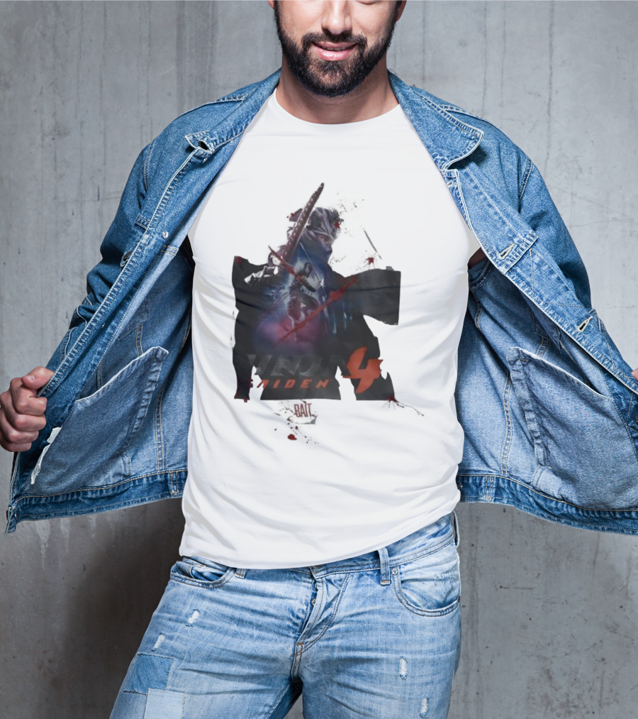Ninja Gaiden 4 Bait Collaboration Warrior Sword Action T-Shirt