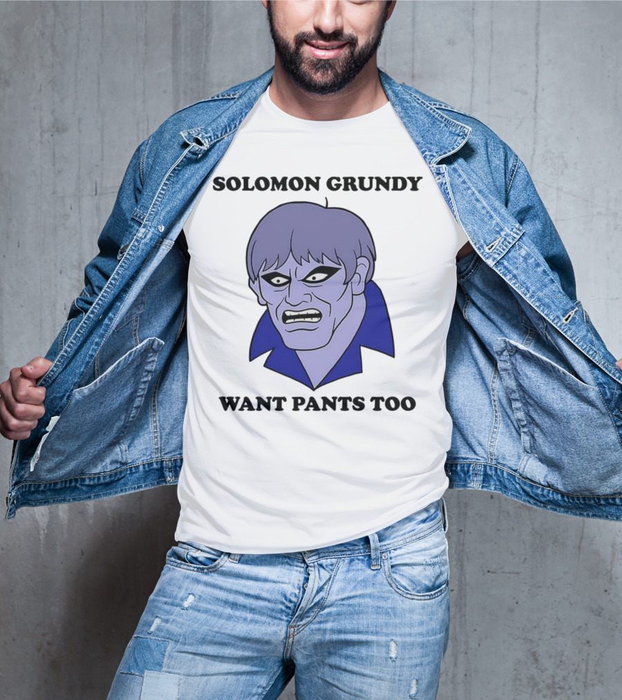 Solomon Grundy Want Pants Too DC Comics Meme T-Shirt