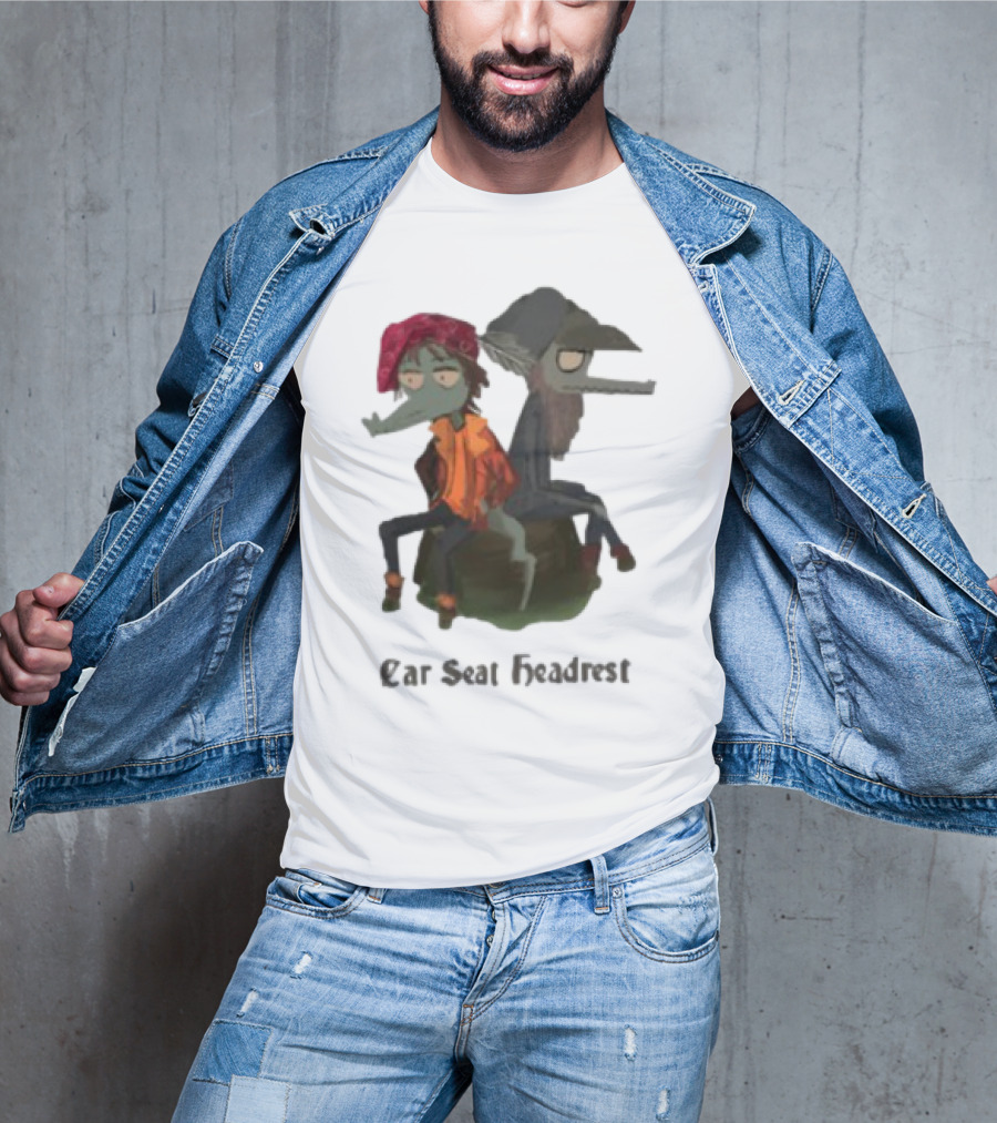 Matador Records Car Seat Headrest Cartoon Characters Collaboration T-Shirt
