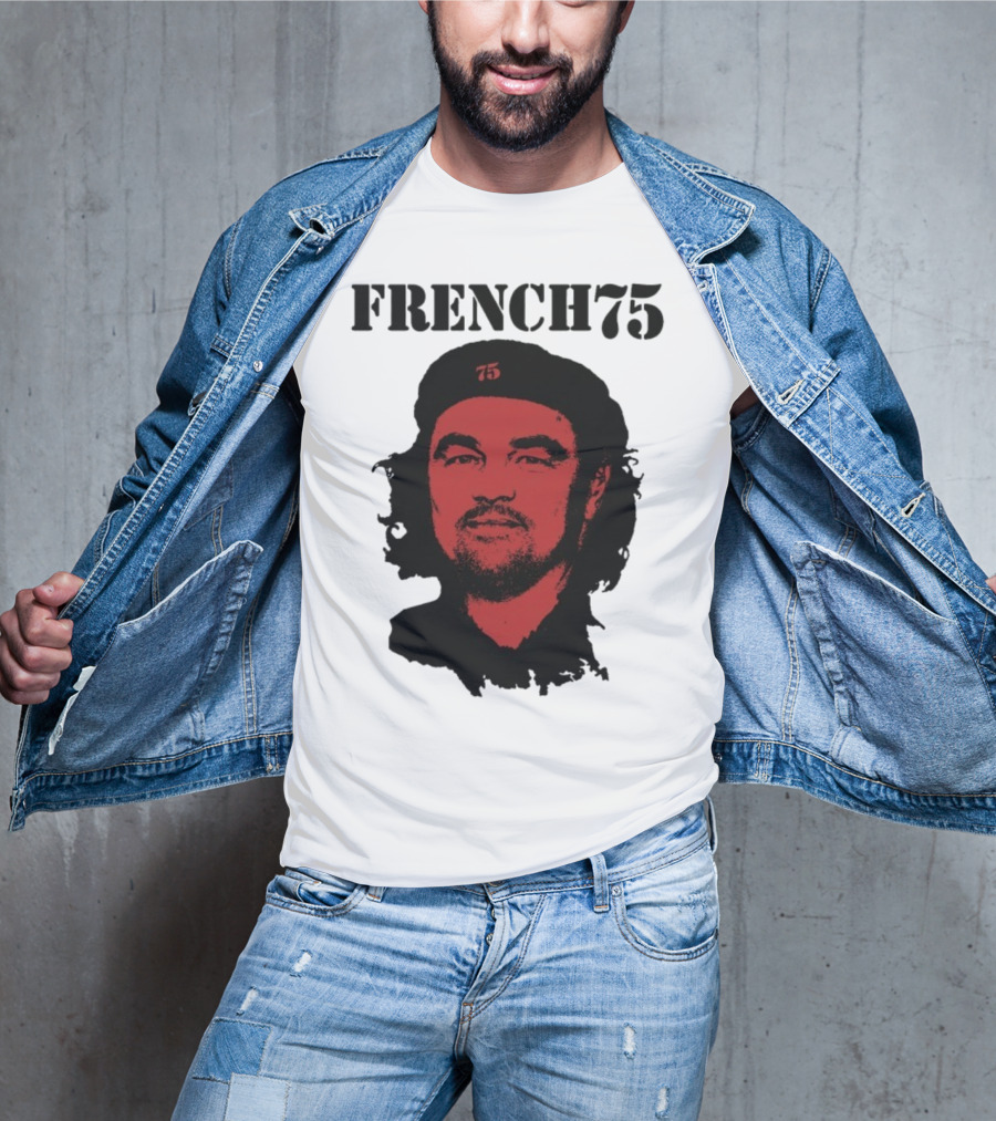 Che French 75 Red Portrait T-Shirt