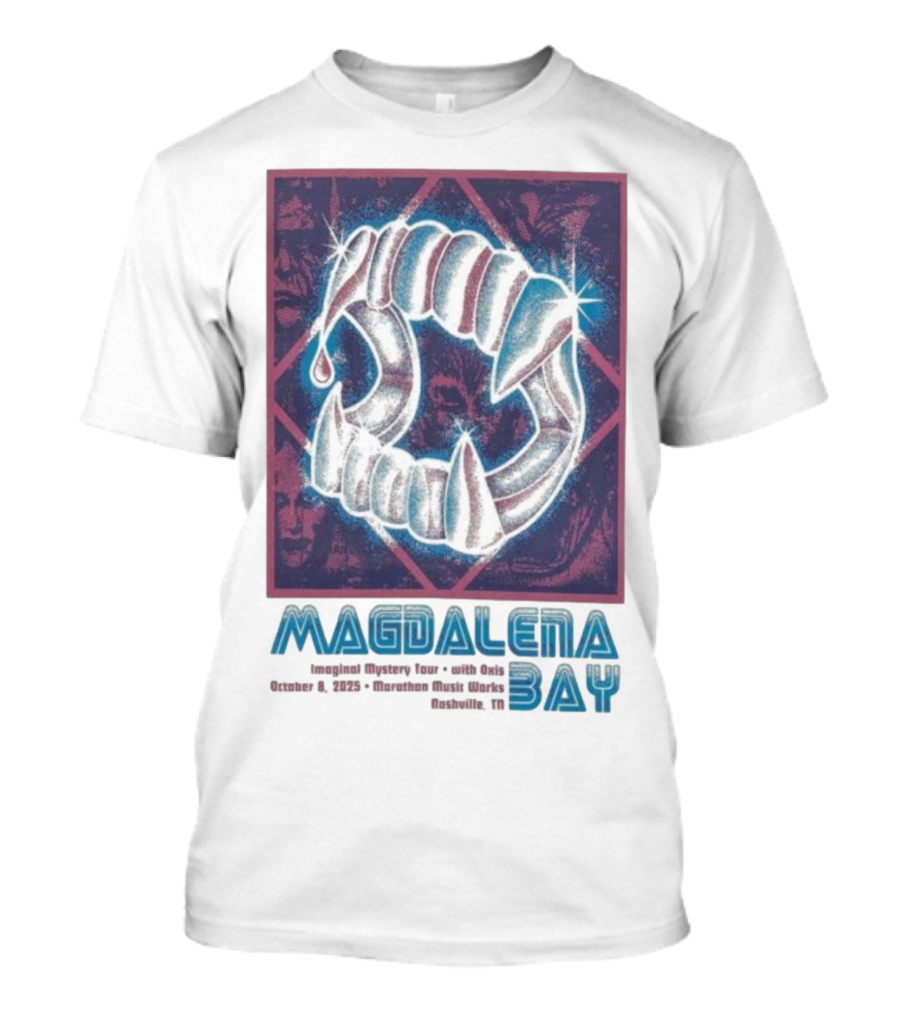 Magdalena Bay October 8 2025 Marathon Music Works Nashville TN T-Shirt