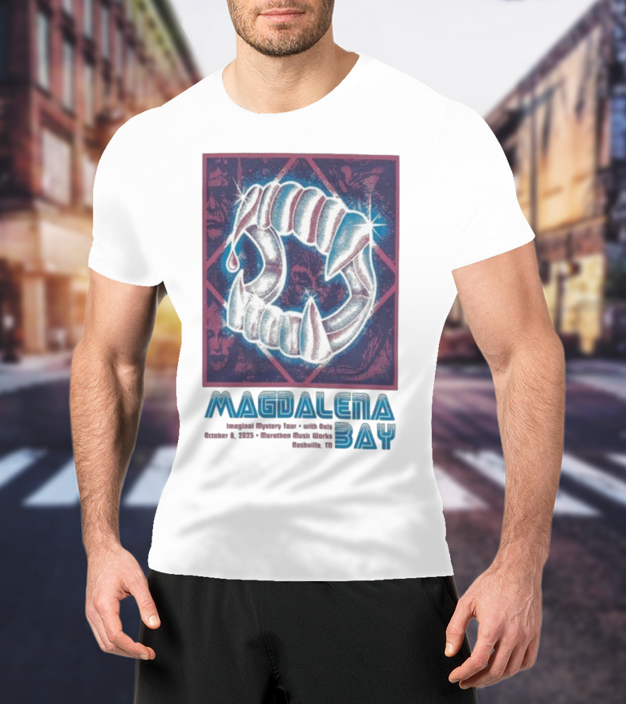 Magdalena Bay October 8 2025 Marathon Music Works Nashville TN T-Shirt