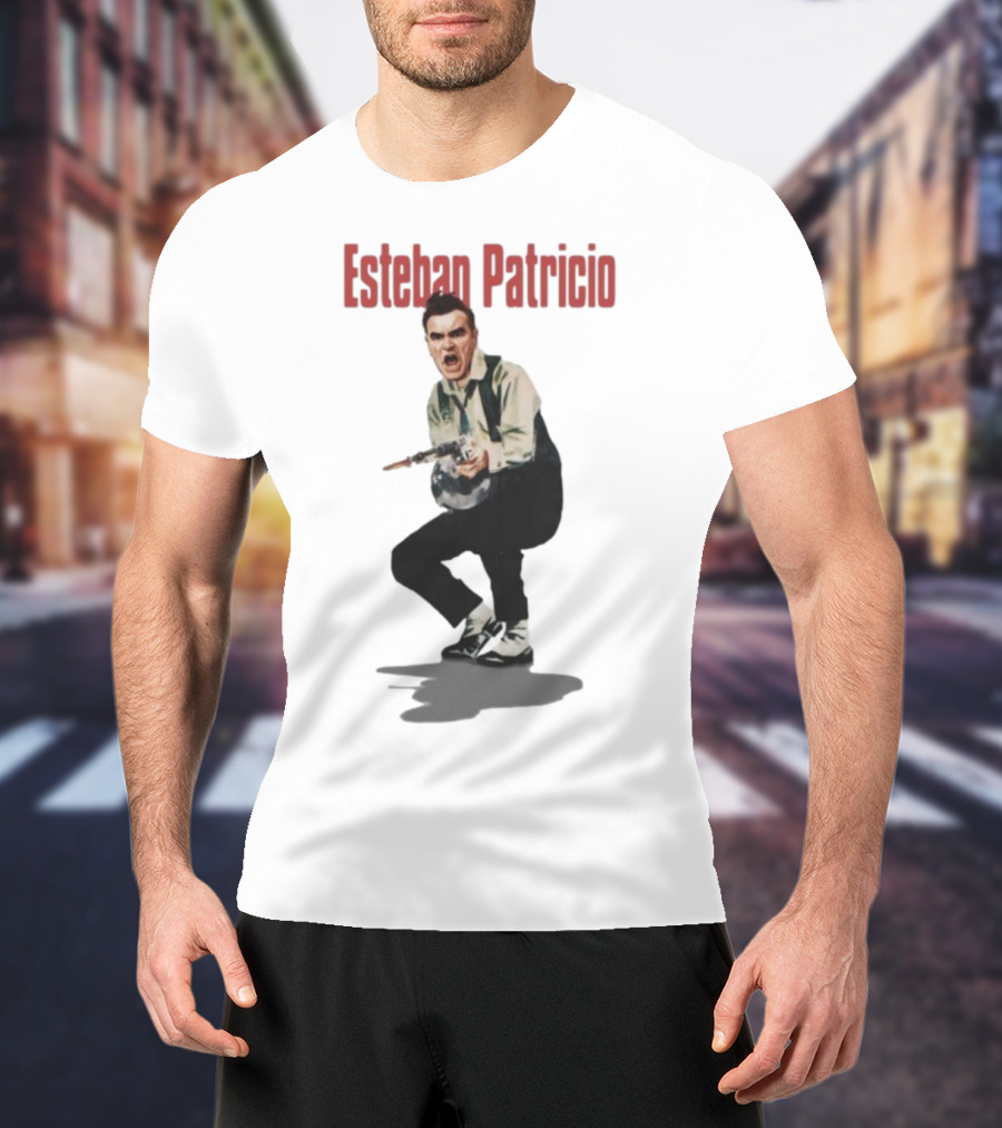 Esteban Patricio Morrissey Style Iconic Pose T-Shirt