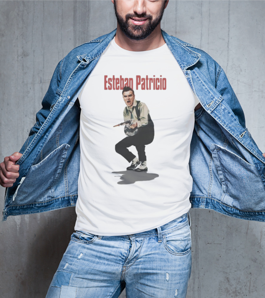 Esteban Patricio Morrissey Style Iconic Pose T-Shirt