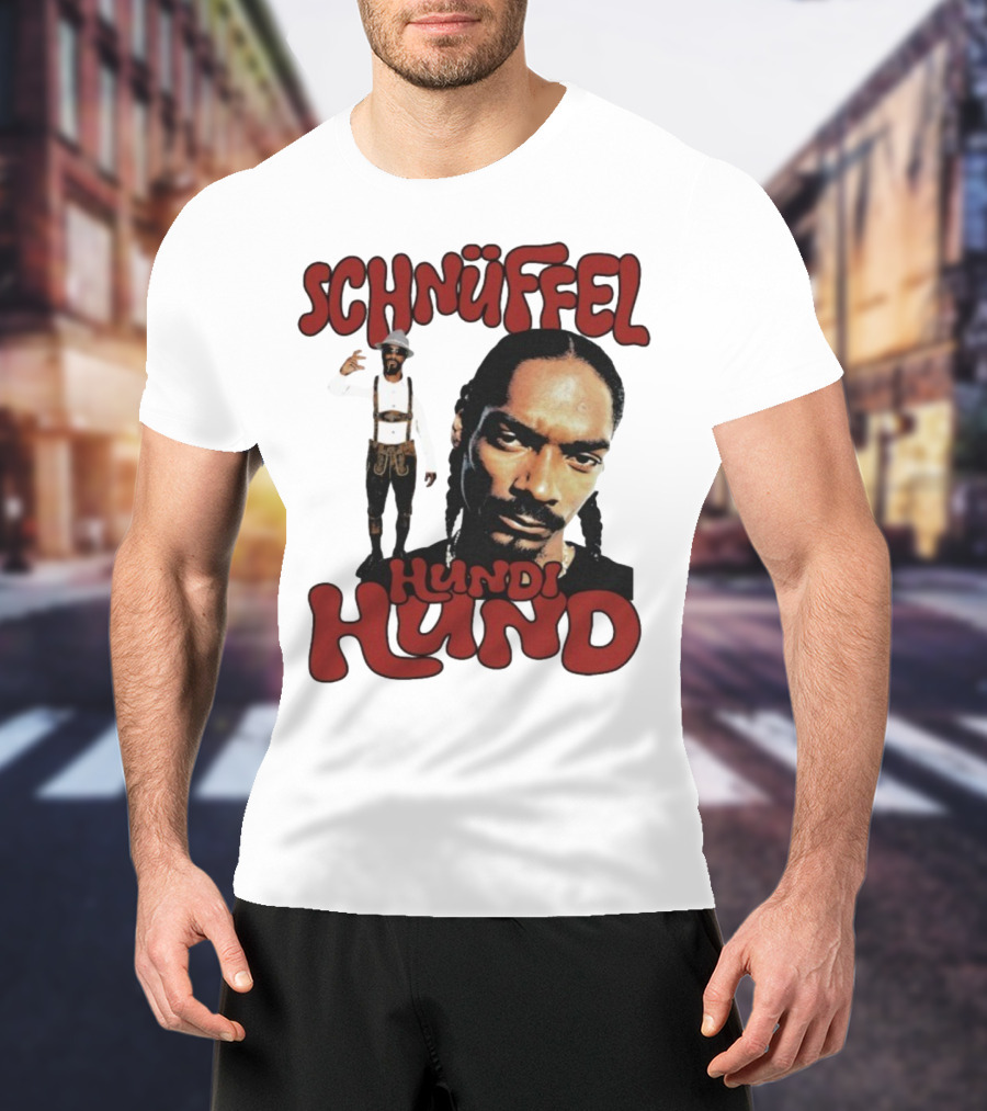Snoop Dogg Schnüffel Hundi Hund German Style T-Shirt