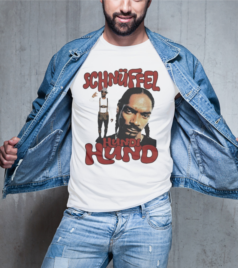 Snoop Dogg Schnüffel Hundi Hund German Style T-Shirt