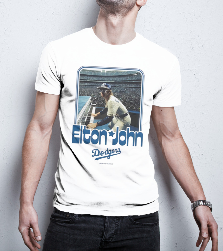 Elton John Dodgers Stadium Concert Los Angeles T-Shirt