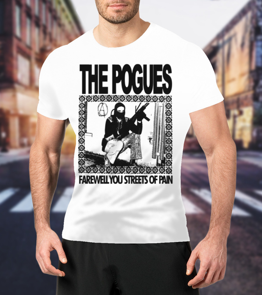 The Pogues Farewell You Streets Of Pain Copycatvideopress T-Shirt