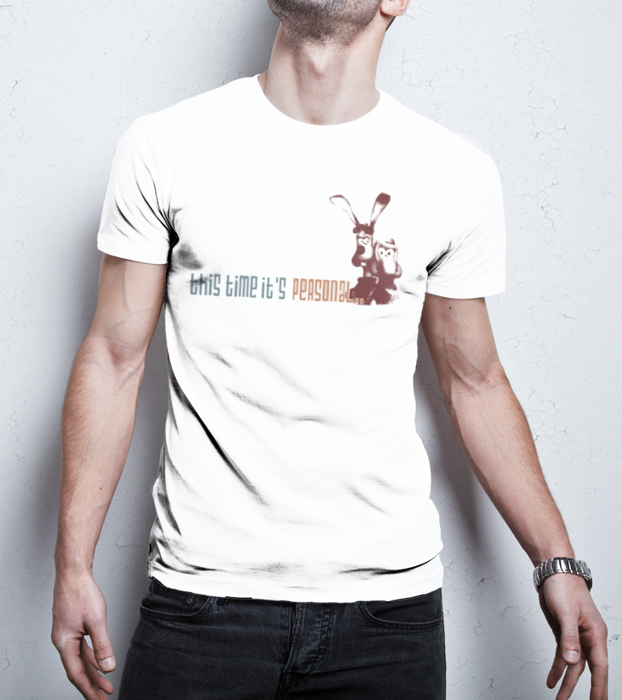 This Time It's Personal Roger Rabbit Silhouette T-Shirt