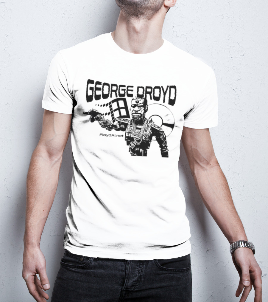 George Droyd Retro Vintage Droid Star Patterns T-Shirt