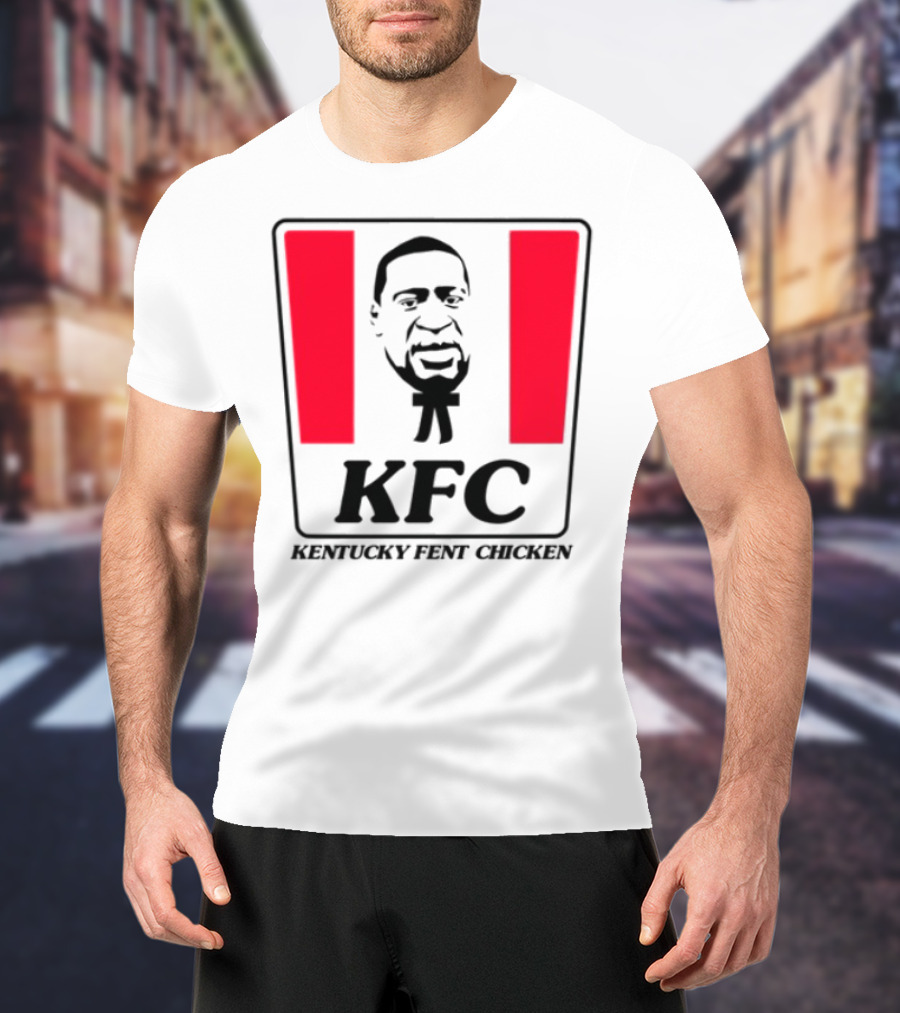KFC Kentucky Fent Chicken Parody Red Bucket T-Shirt