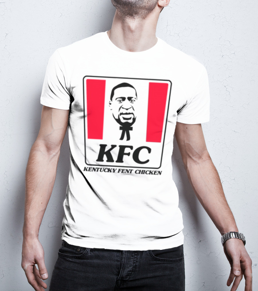 KFC Kentucky Fent Chicken Parody Red Bucket T-Shirt