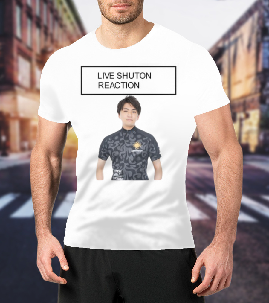 Live Shuton Reaction GameStar Esports Pattern MST Team Wear T-Shirt