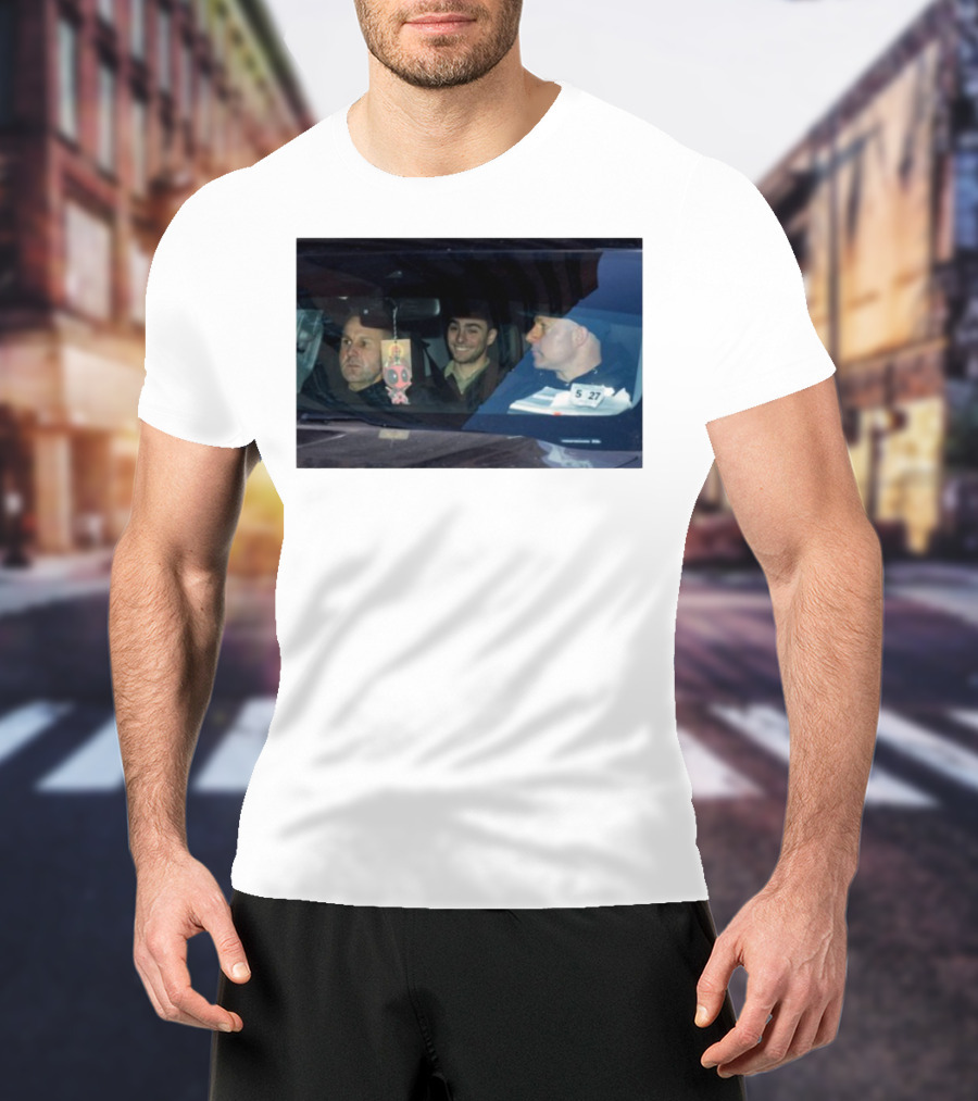Luigi Mangione Car Deadpool Air Freshener T-Shirt