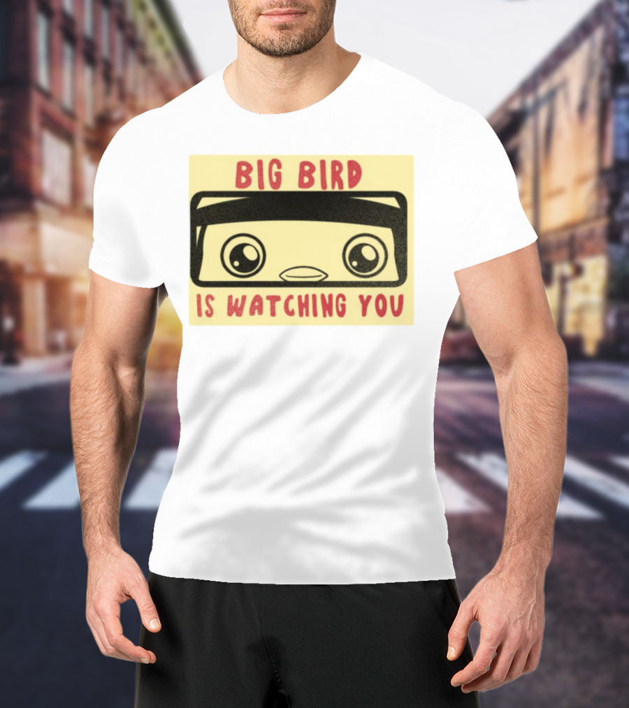 Big Bird Is Ing You Pudgy Penguins T-Shirt