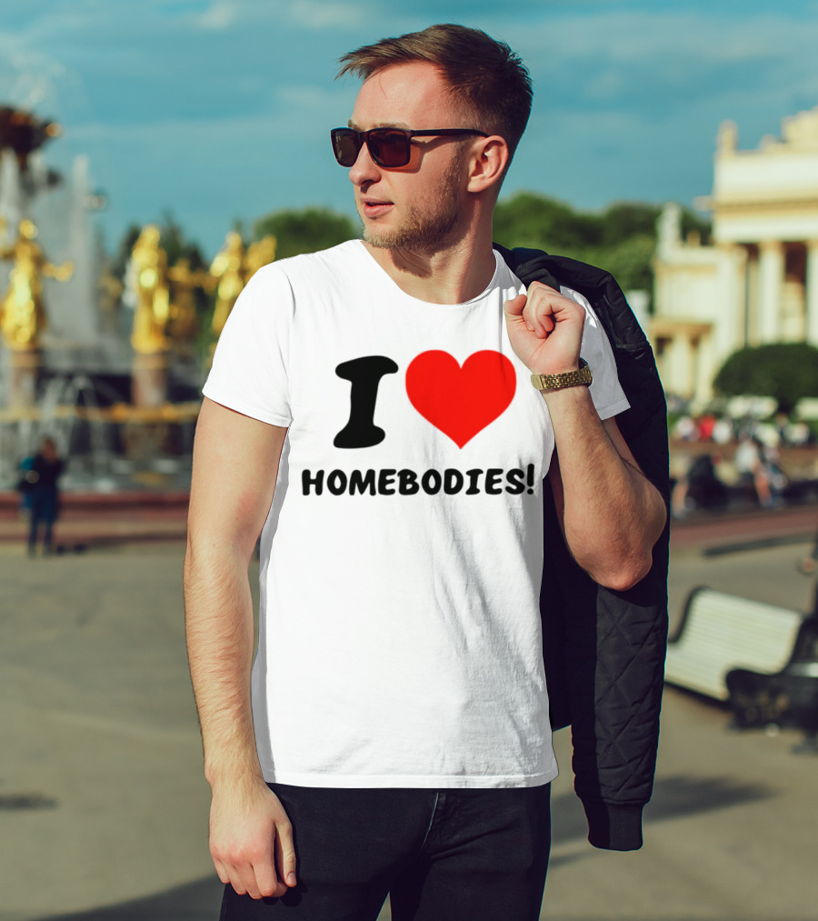 Slidesnvibes I Love Homebodies Cozy Vibes T-Shirt