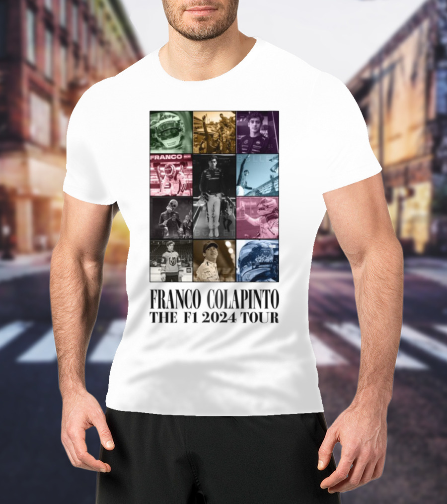 Franco Colapinto Bullet Racing F1 2024 Tour T-Shirt