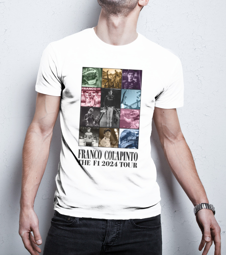 Franco Colapinto Bullet Racing F1 2024 Tour T-Shirt