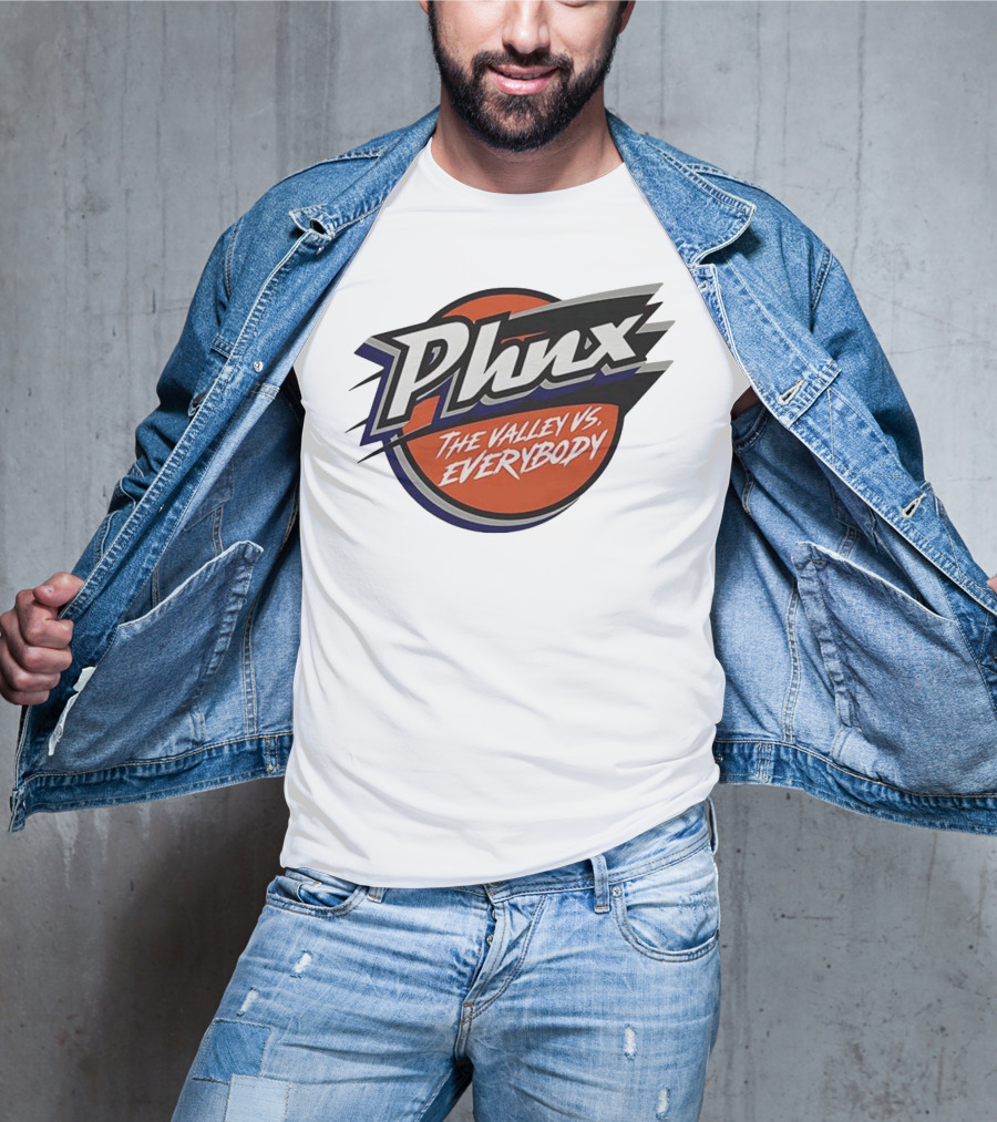 Phnx The Valley Vs Everybody Phoenix Mercury Basketball Tee T-Shirt