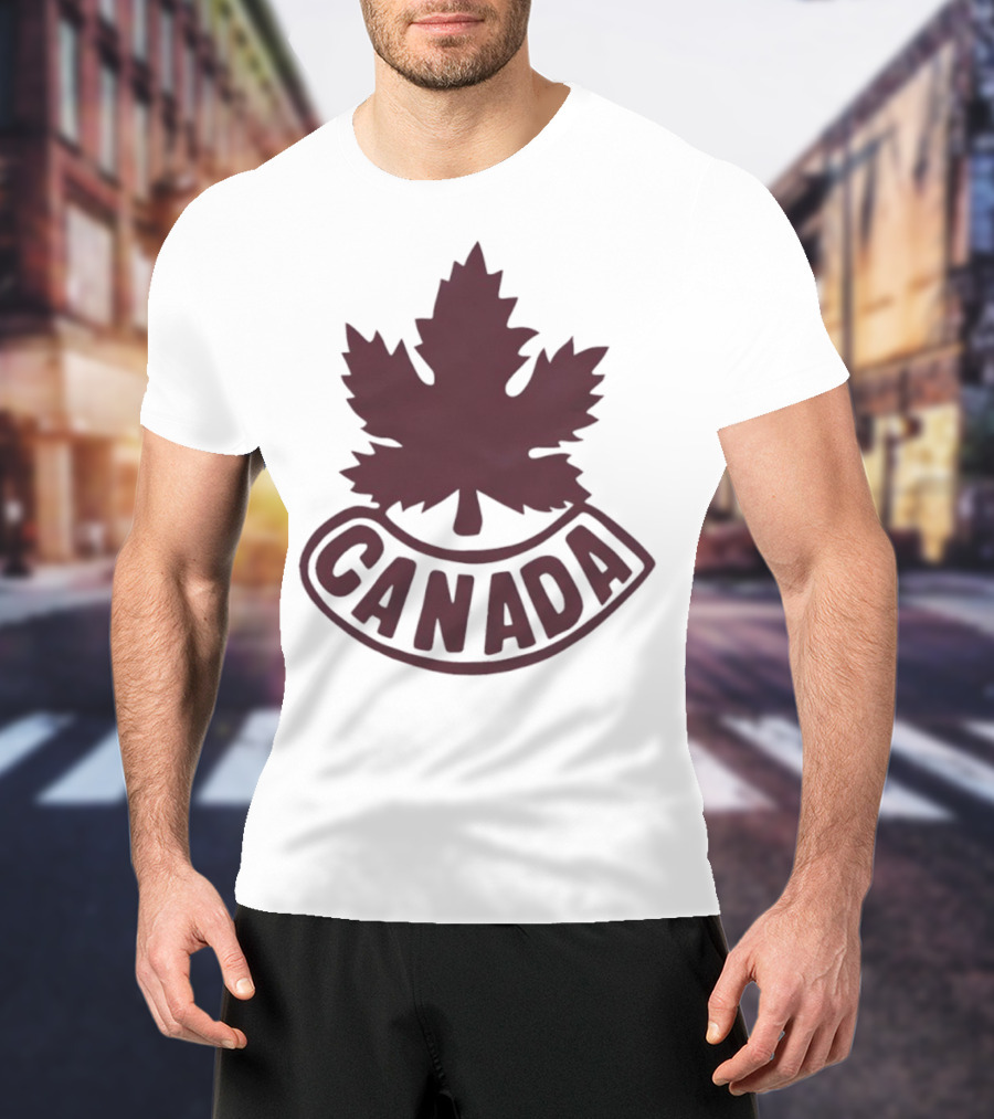 Canada Maple Leaf Badge T-Shirt