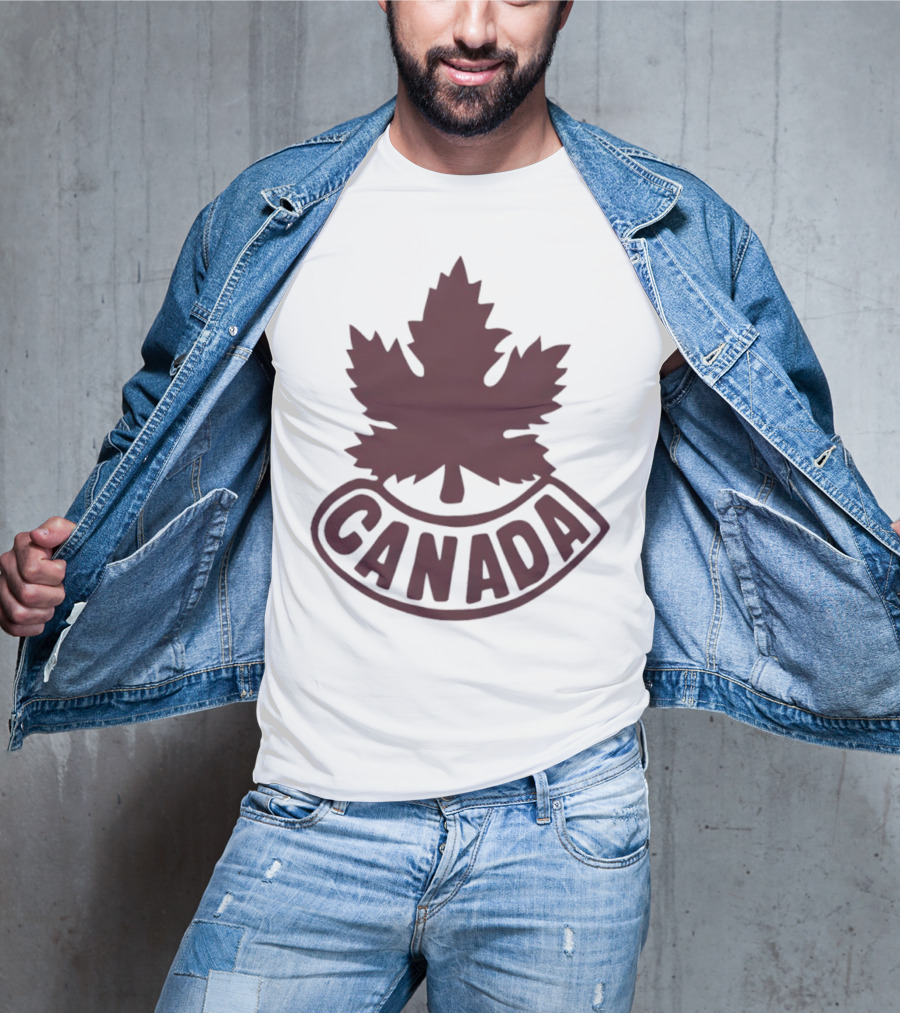 Canada Maple Leaf Badge T-Shirt