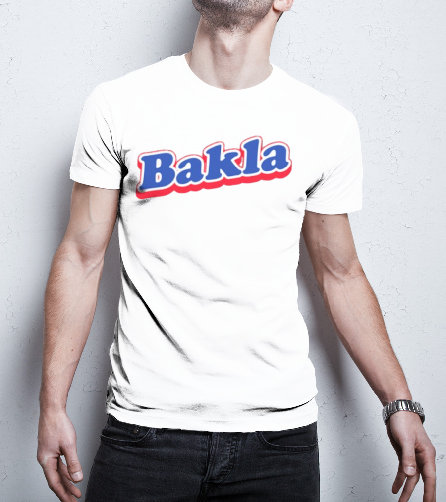 Bakla Bold Blue And Red T-Shirt
