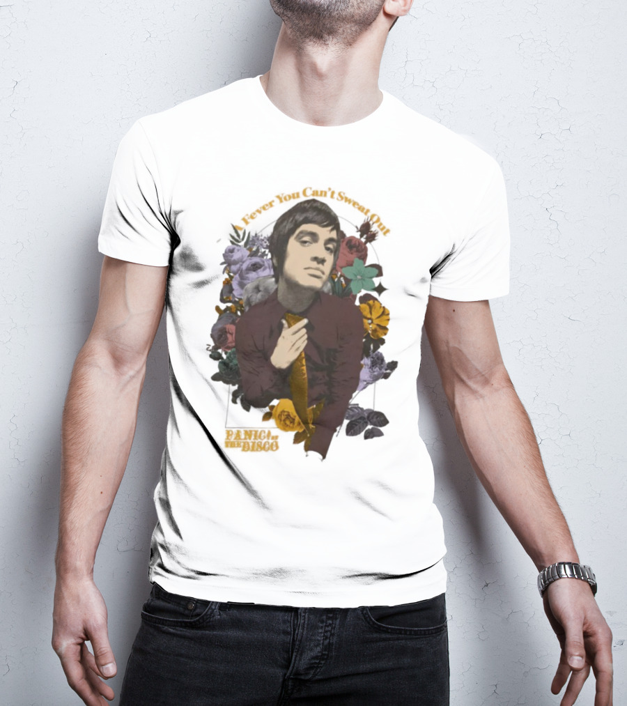 Panic The Disco A Fever You Can’t Sweat Out Floral Band Merch T-Shirt