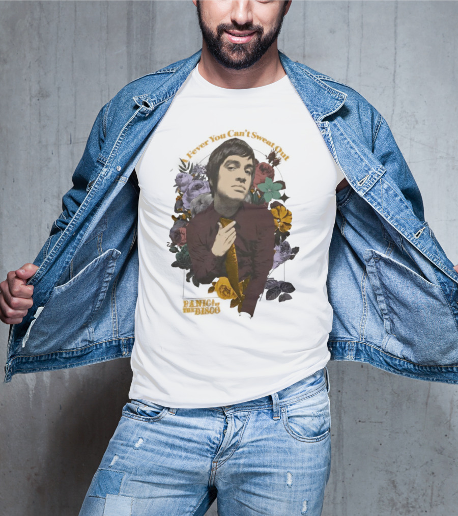 Panic The Disco A Fever You Can’t Sweat Out Floral Band Merch T-Shirt