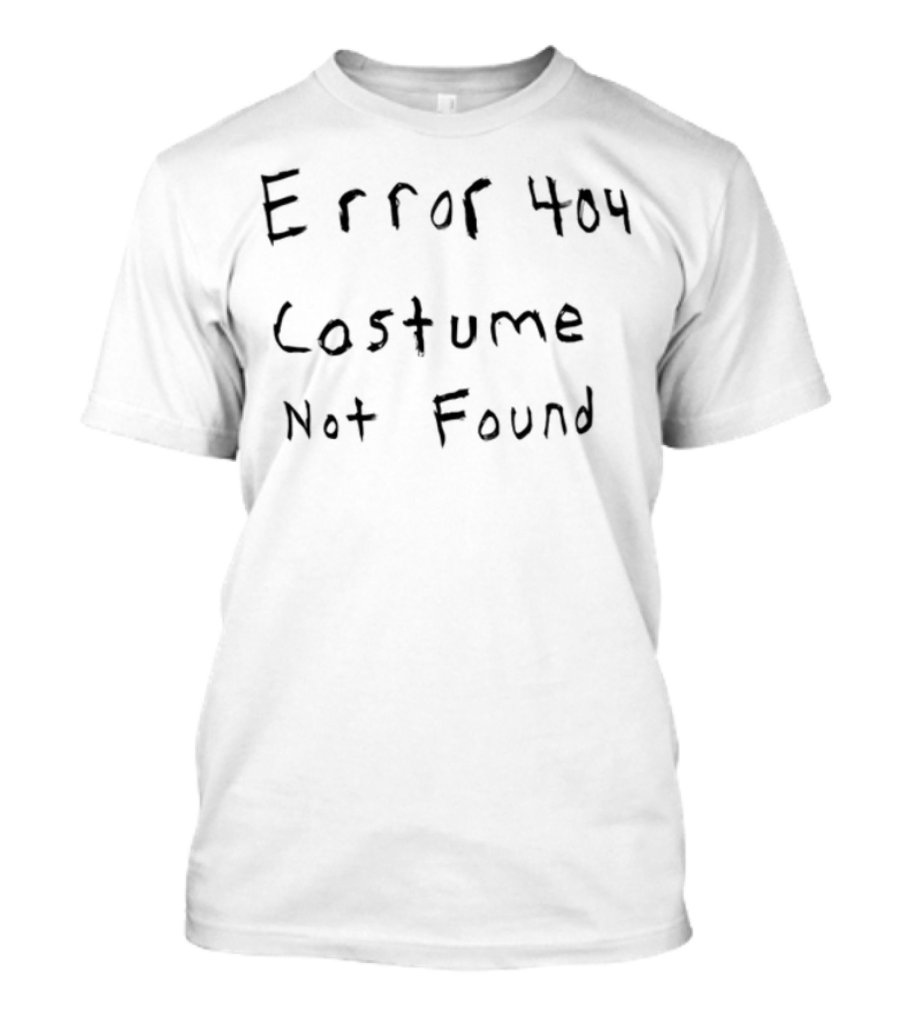 Setupspawn Error 404 Costume Not Found T-Shirt