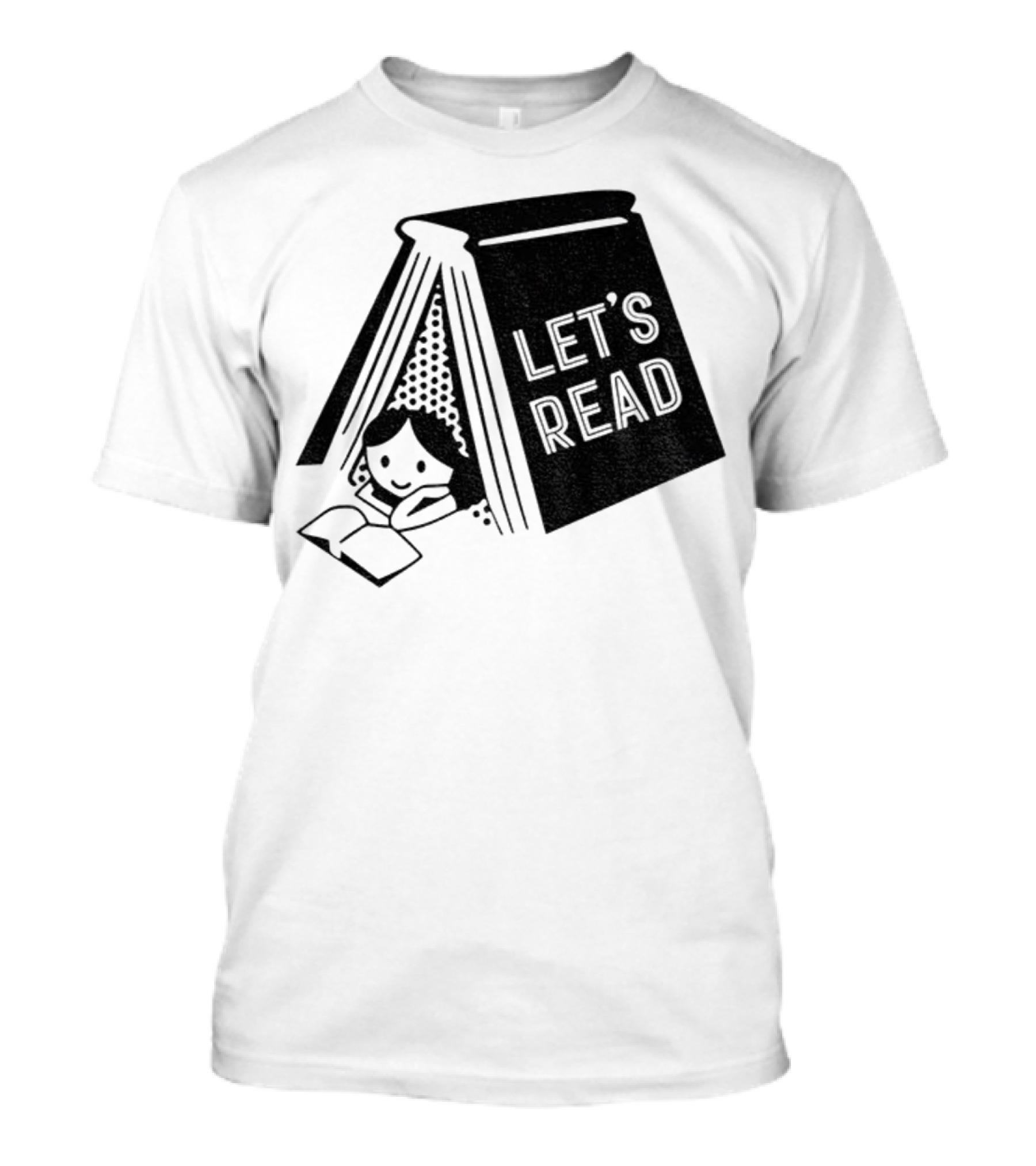 Derek Luh Let’s Read 2025 Book Tent Design T-Shirt