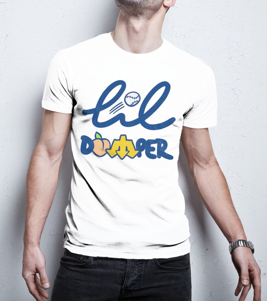 Lil’ Dumper Peach Trident Cal Raleigh Seattle Mariners MLB Baseball T-Shirt