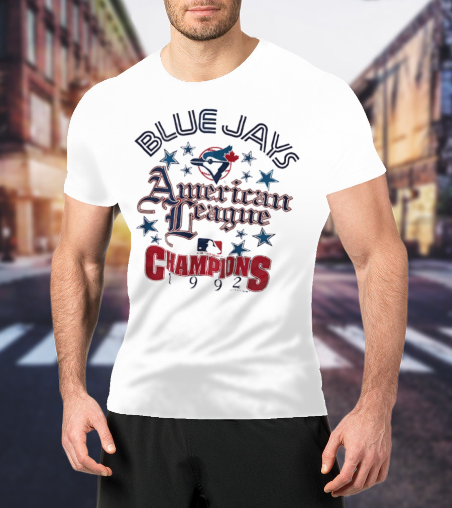 Toronto Blue Jays American League Champions 1992 Victory Celebration T-Shirt