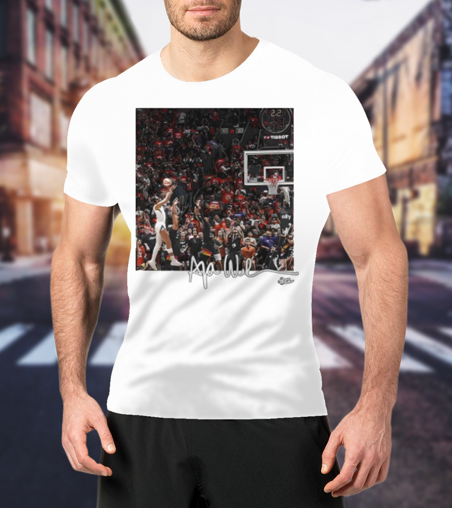 A'ja Wilson Las Vegas Aces Basketball Star Signature Moment T-Shirt