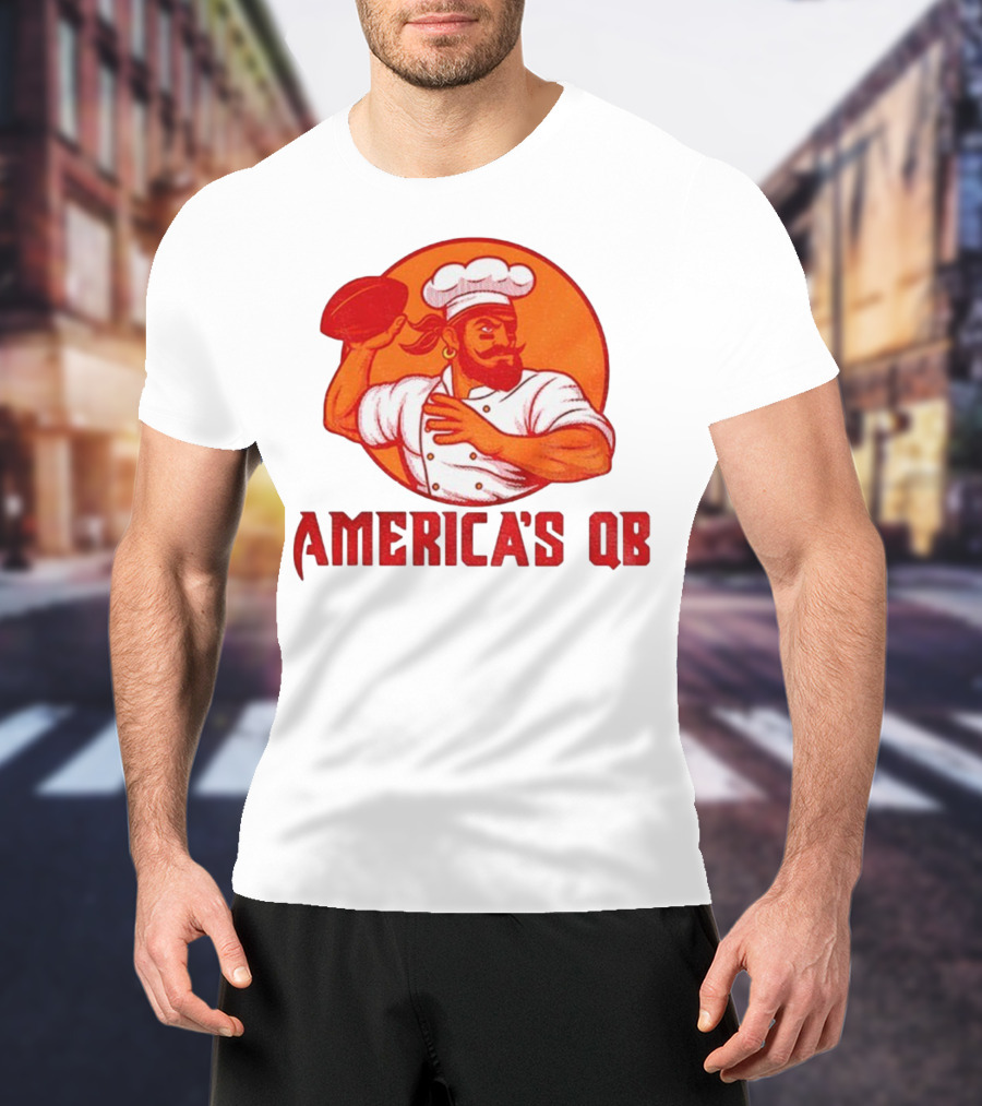 Baker Mayfield America's QB Chef Tampa Bay Buccaneers Football T-Shirt