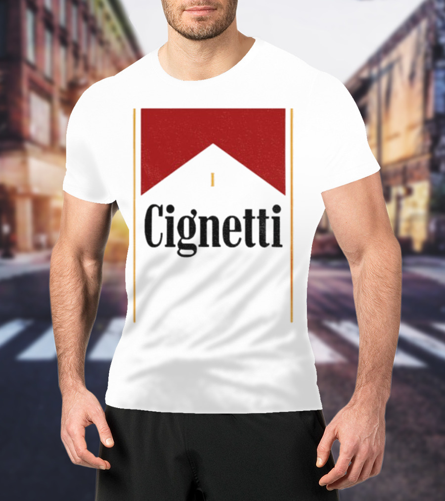 Curt Cignetti Retro Banner Red T-Shirt
