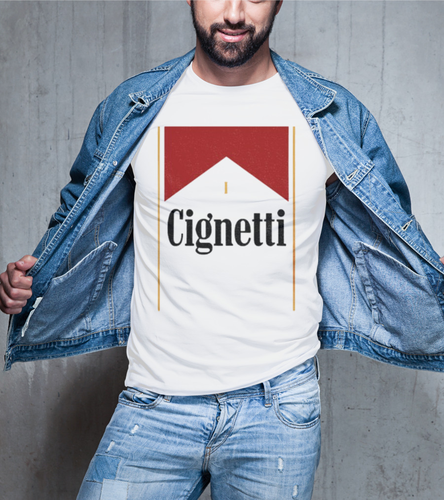 Curt Cignetti Retro Banner Red T-Shirt