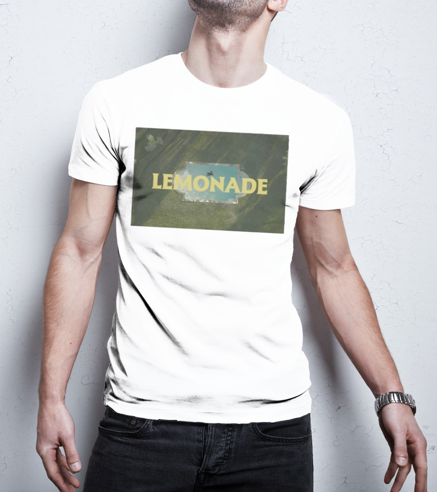 Louis Tomlinson Lemonade Aesthetic Pool Aerial View T-Shirt