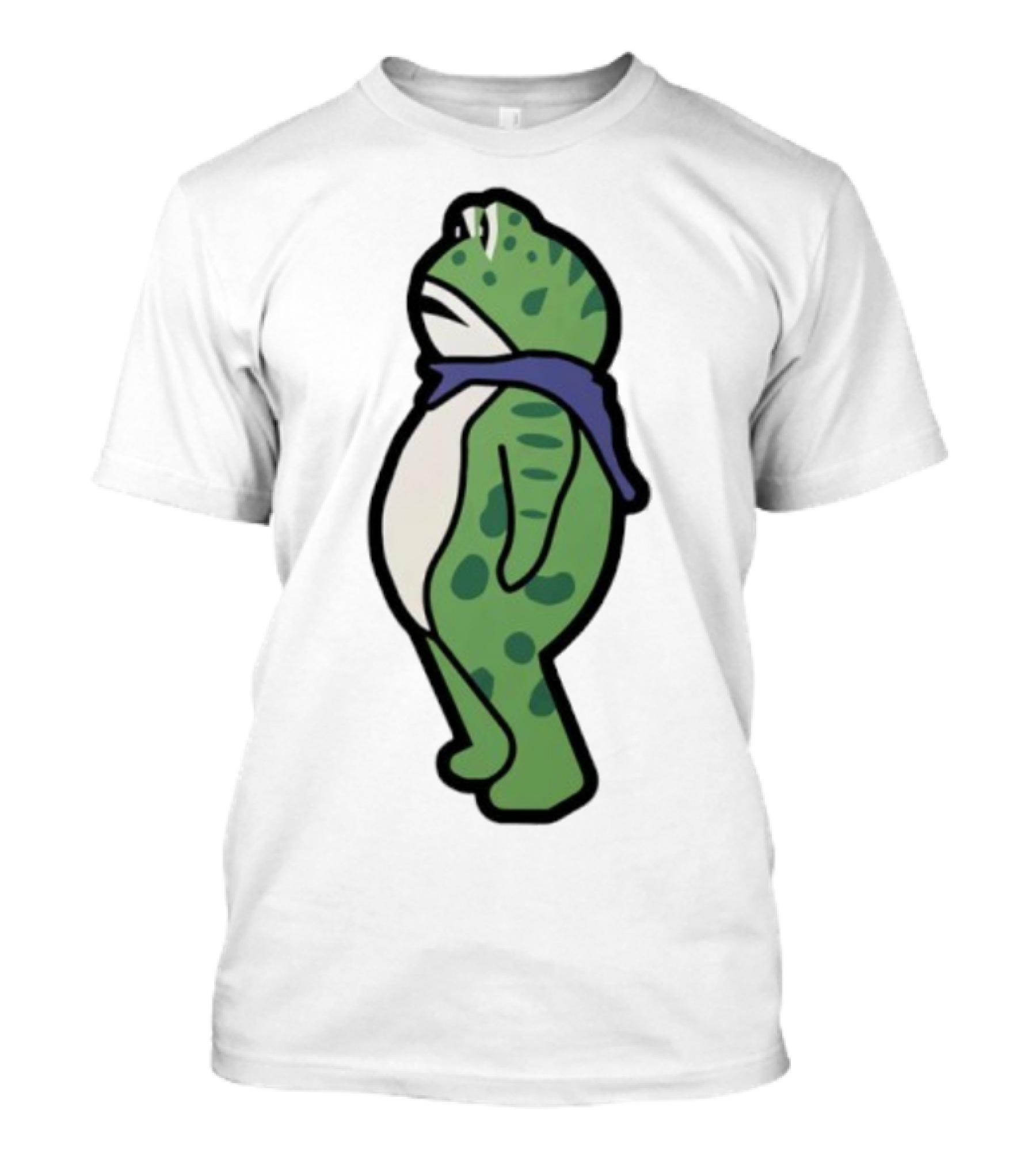 Portland Frog Protester Retro Funny Scarf T-Shirt