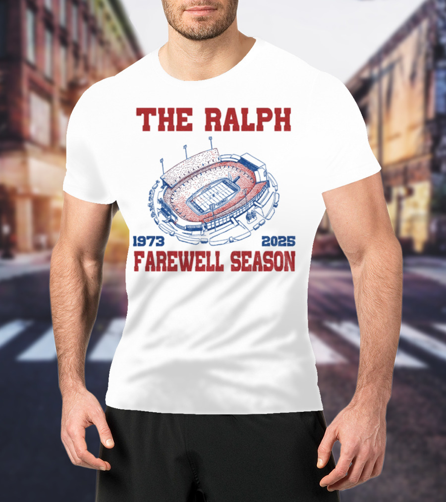 The Ralph Stadium Farewell Season 1973-2025 Buffalo Bills NFL T-Shirt