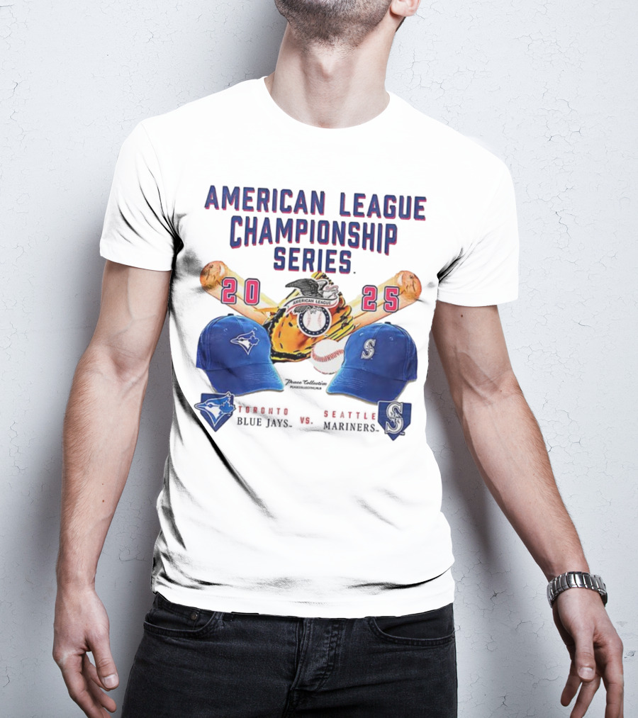 American League Championship Series 2025 Toronto Blue Jays Vs Seattle Mariners T-Shirt