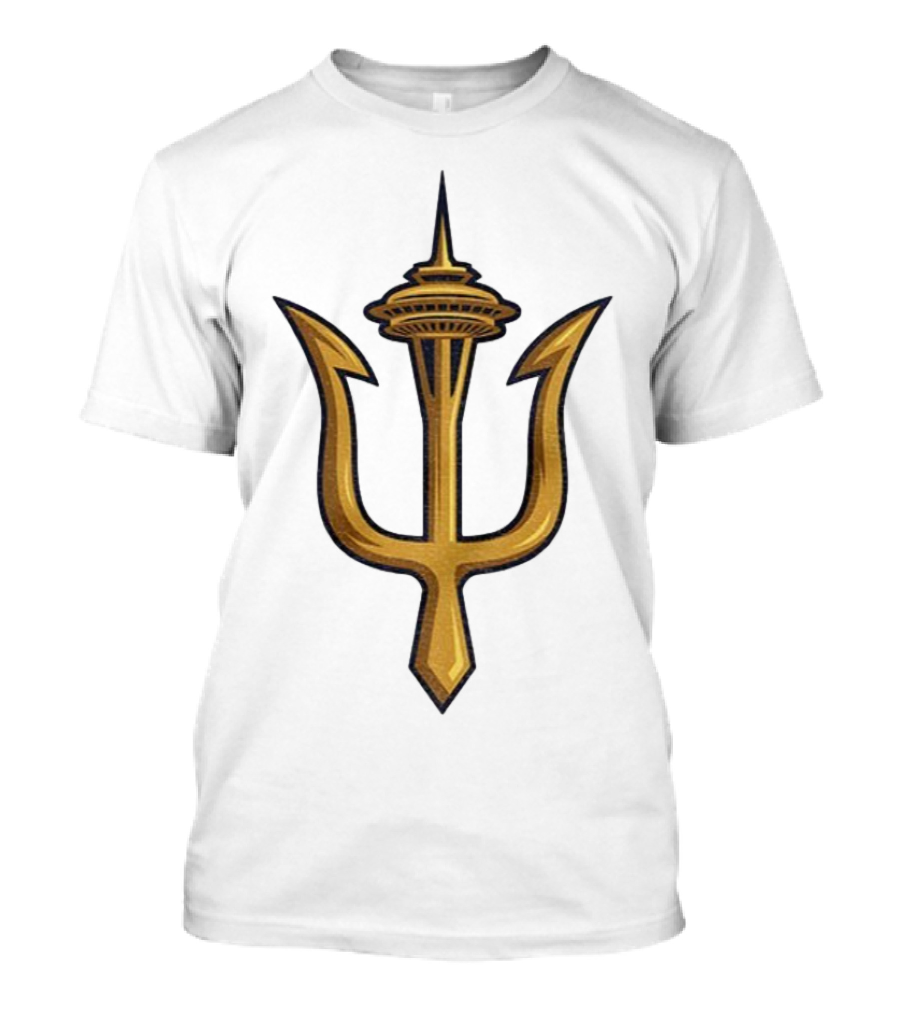 Seattle Mariners Trident Space Needle MLB Baseball 2025 Seize The Moments T-Shirt