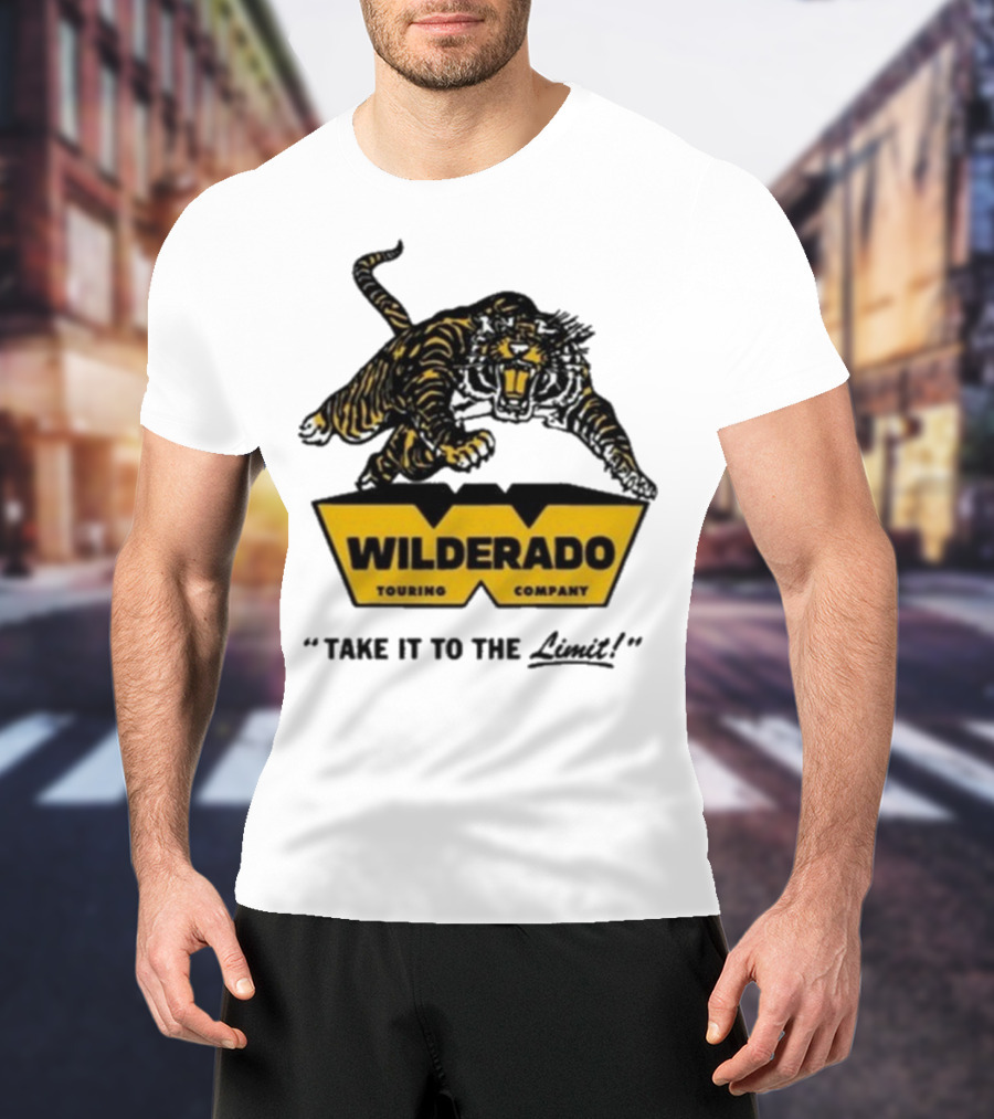 Wilderado Touring Company Take It To The Limit Tiger Logo T-Shirt