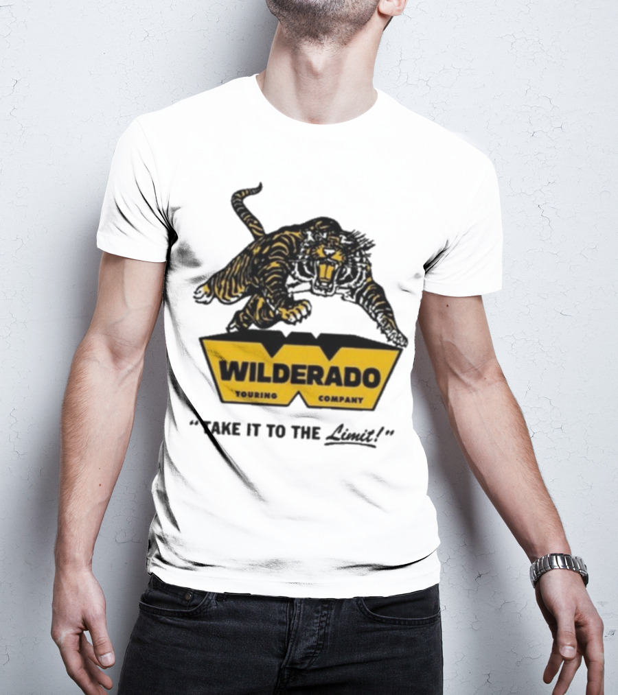 Wilderado Touring Company Take It To The Limit Tiger Logo T-Shirt