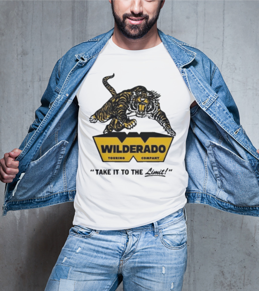 Wilderado Touring Company Take It To The Limit Tiger Logo T-Shirt