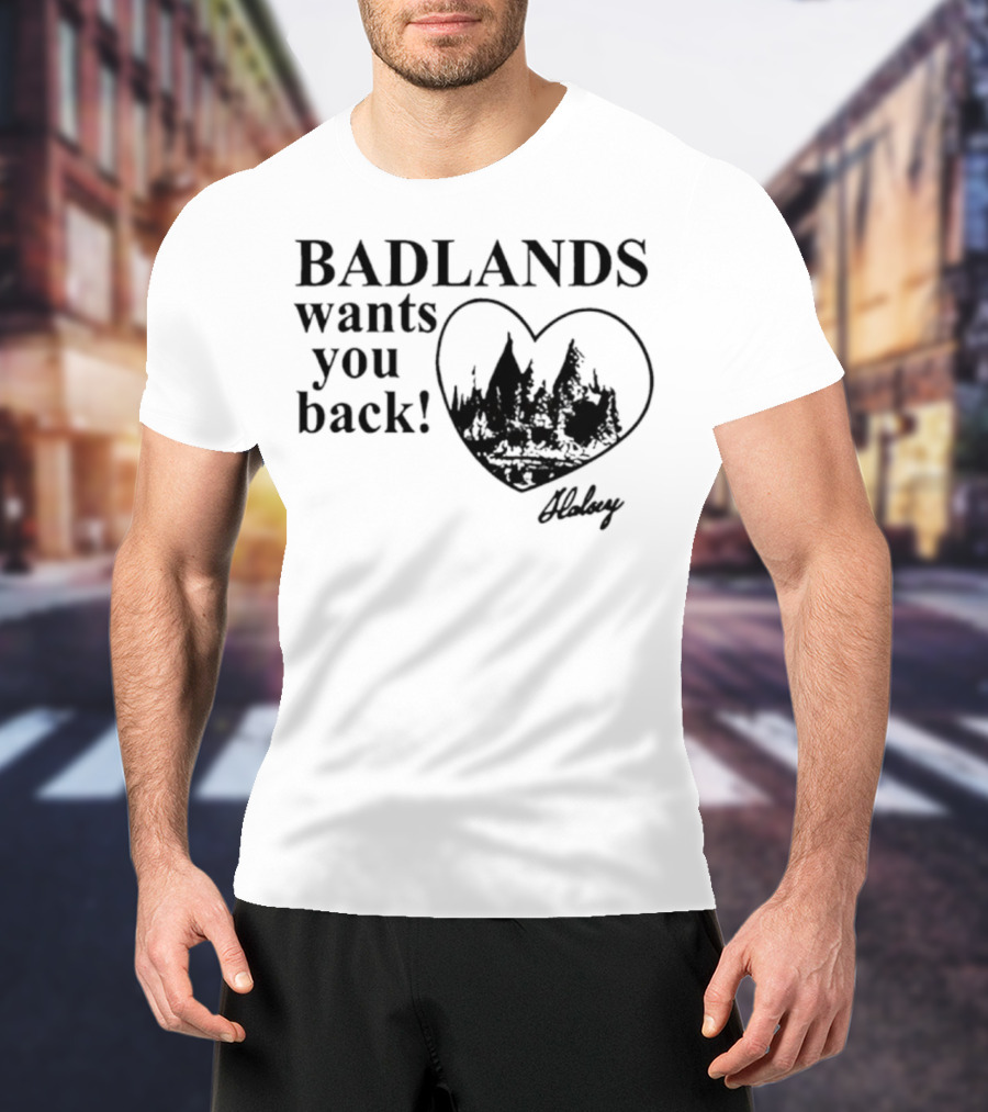 Badlands Wants You Back Halsey Heart Signature T-Shirt