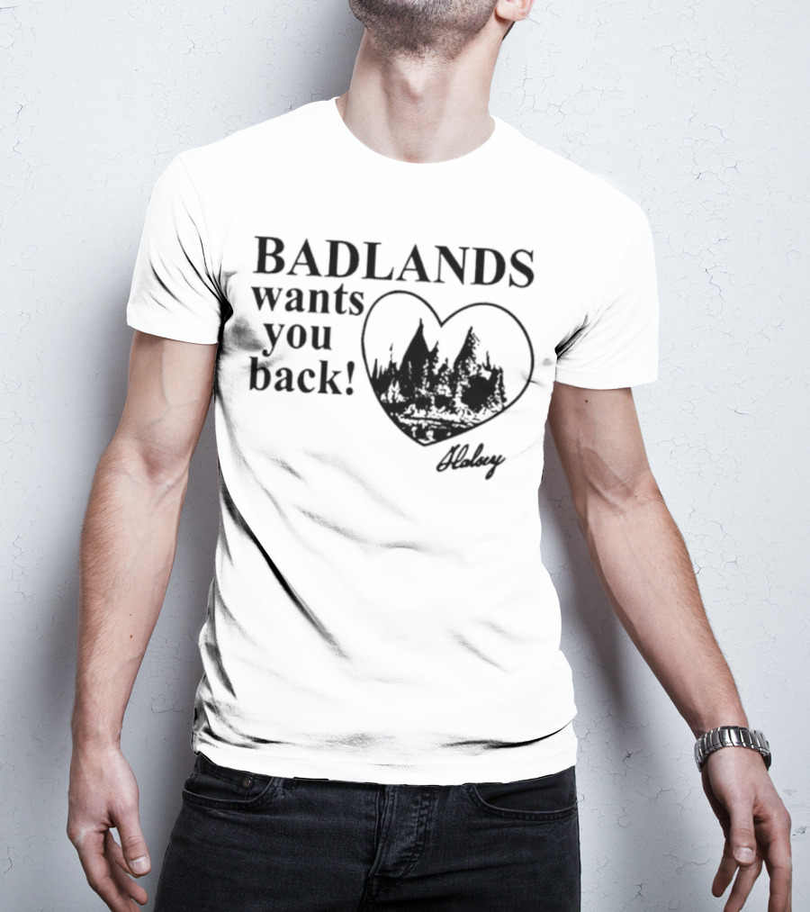 Badlands Wants You Back Halsey Heart Signature T-Shirt