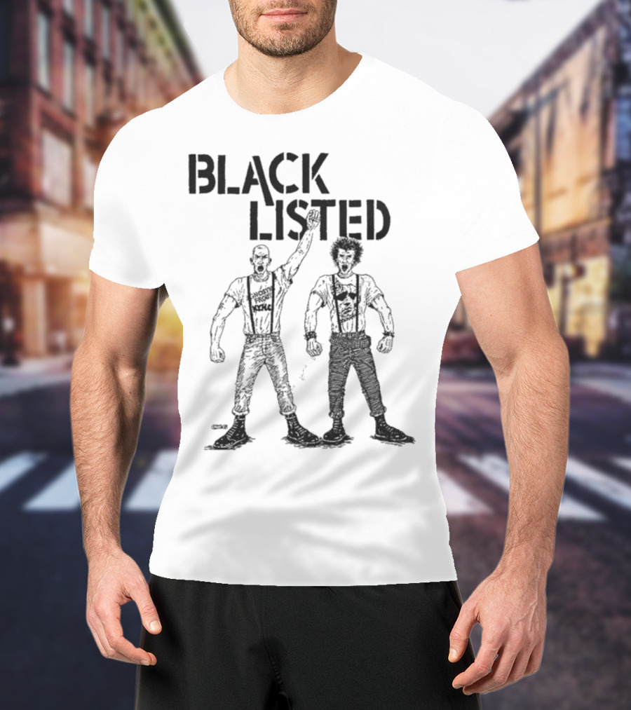 Blacklisted AF Rip Iconic Duo Standing Image T-Shirt