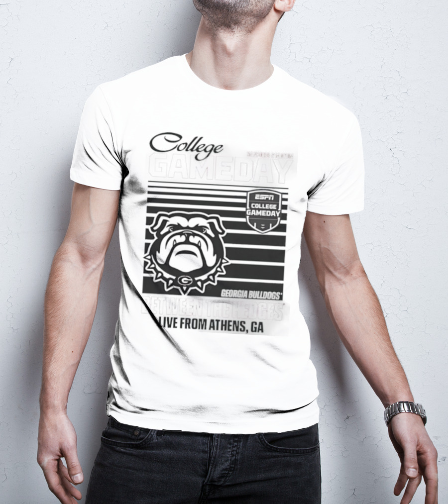 College GameDay Georgia Bulldogs Athens GA Live Show T-Shirt
